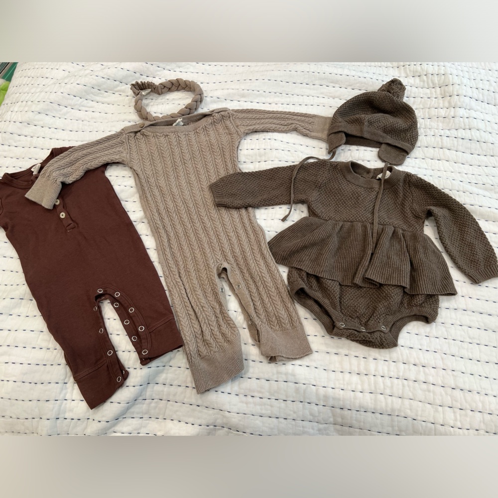 Kate Quinn - fall color outfits - set of 3 - 12-18 month